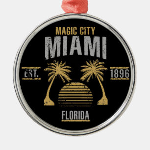 Miami Metal Tree Decoration