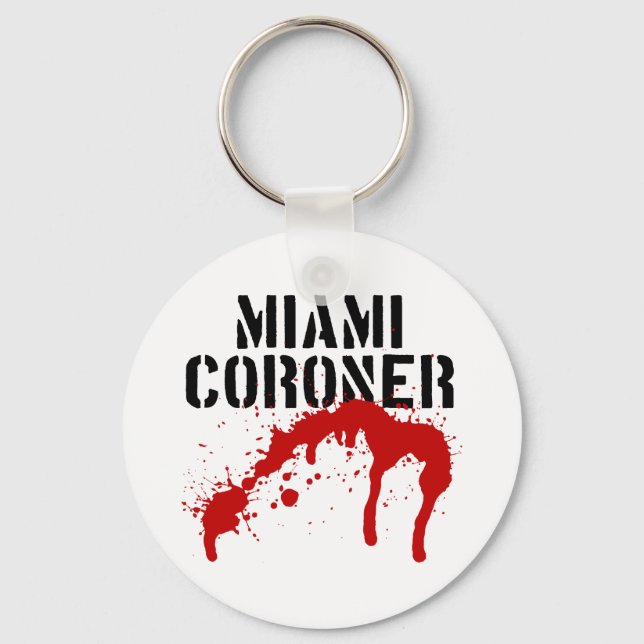 Miami Metro PD Coroner Key Ring (Front)