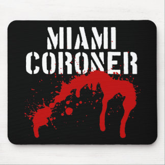 Miami Metro PD Coroner Mouse Mat