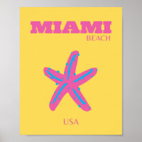 Miami, Miami Beach, Travel Art
