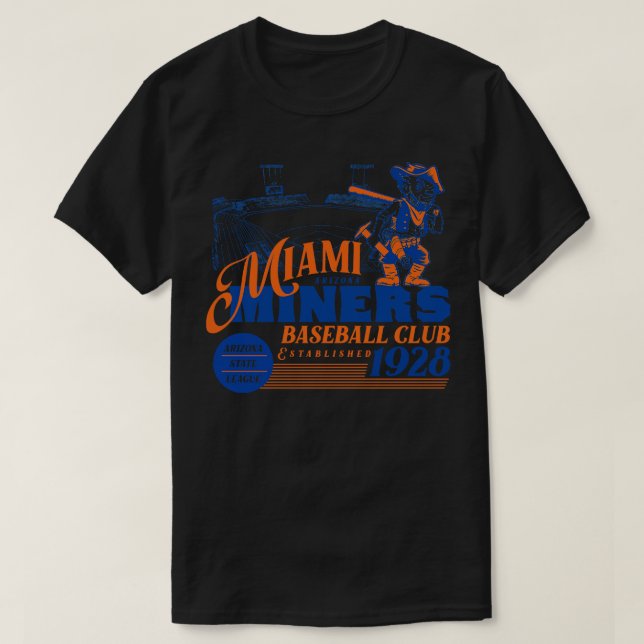 Miami Miners T-Shirt (Design Front)