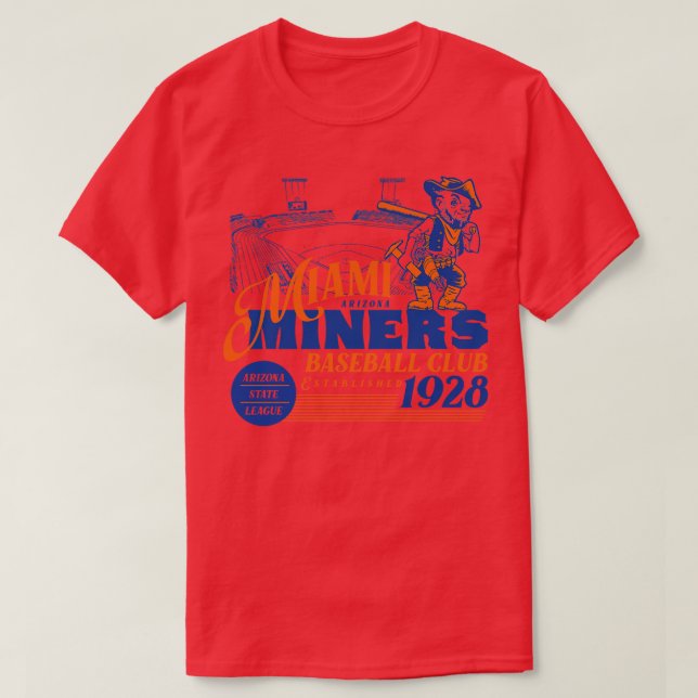 Miami Miners T-Shirt (Design Front)