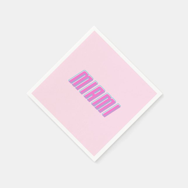 Miami Napkin (Corner)