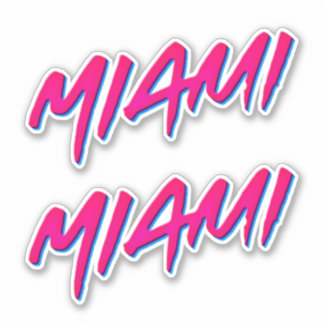 Miami Neon Colours New Retro Style Minimalism