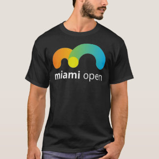 Miami Open Logo Black    T-Shirt