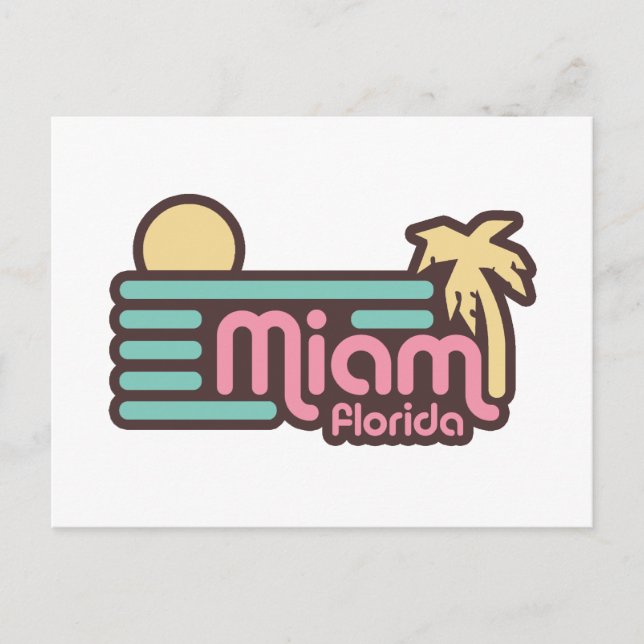 Miami Postcard (Front)
