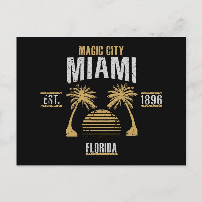 Miami Postcard (Front)