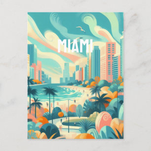 miami postcard