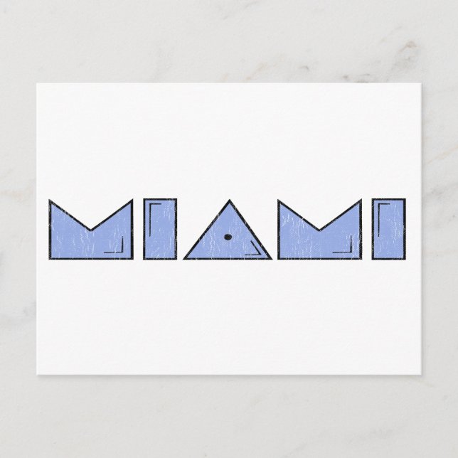 miami postcard (Front)