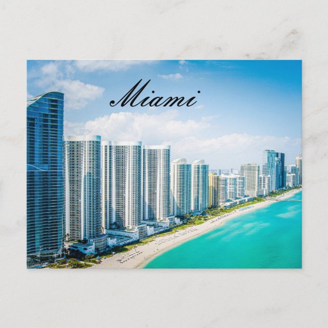 MIAMI POSTCARD (Front)