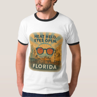 Miami Ringer T-Shirt | Retro Claritywear