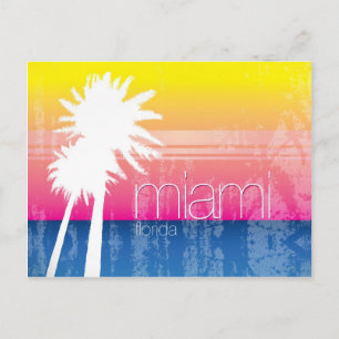 Miami Sky Postcard