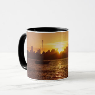 Miami Skyline at Sunset Mug