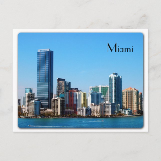 Miami skyline - Postcard (Front)