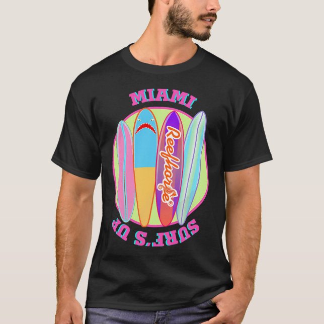 Miami Surf's Up T-Shirt (Front)