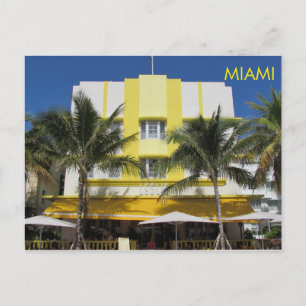 Miami The Leslie Hotel Postcard