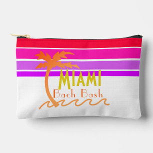 Miami Tropical Bachelorette Party Accessory Pouch