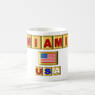 Miami USA - coffee cup