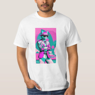 Miami Vice Cat  T-Shirt