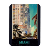 Miami vintage poster 