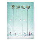 Miami Vintage Travel Poster