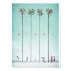 Miami Vintage Travel Poster