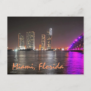 Miami's Wynwood skyline Postcard