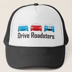 miata 3 gens trucker hat