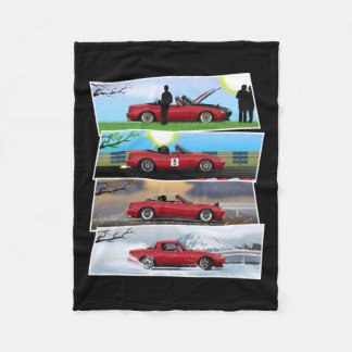 Miata All Season Fleece Blanket