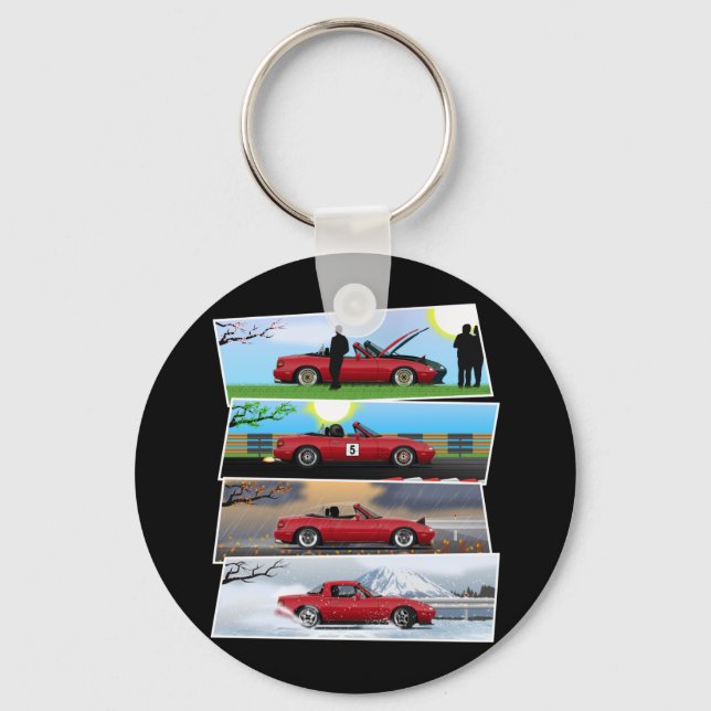 Miata All Season Key Ring (Front)
