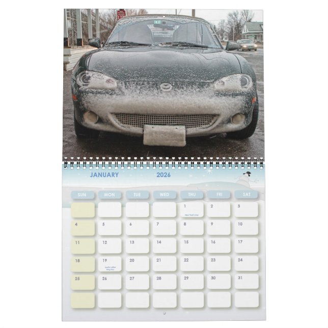 Miata Club Calendar (Jan 2026)