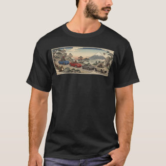 Miata Mike Art: Yokai Out For a Drive T-Shirt
