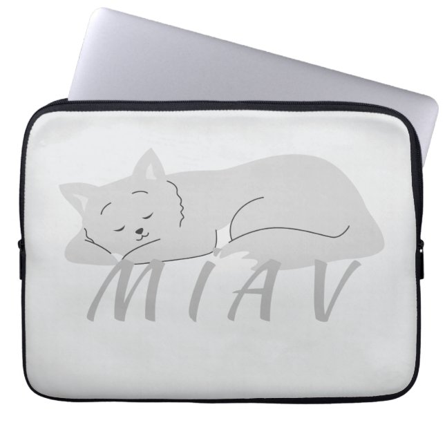 MIAV | A SOFT DESIGN LAPTOP SLEEVE (Front)