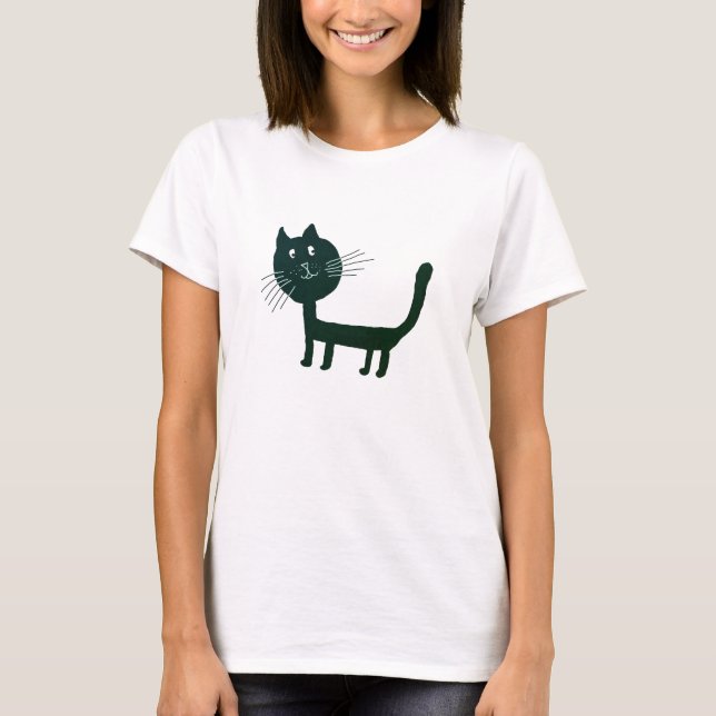 Miawo Cute cat  Women's  Flowy  T-Shirt (Front)