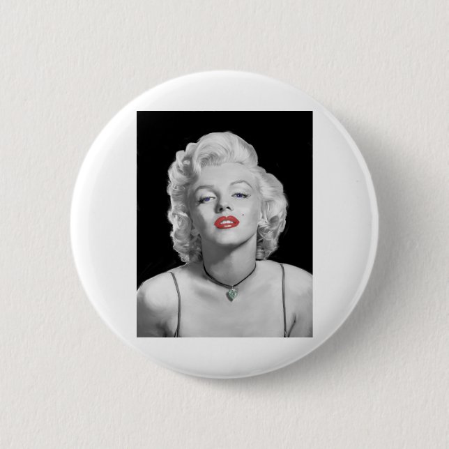 MIC01BWRD-V3 Look of Love Emerald Heart.tif 6 Cm Round Badge (Front)