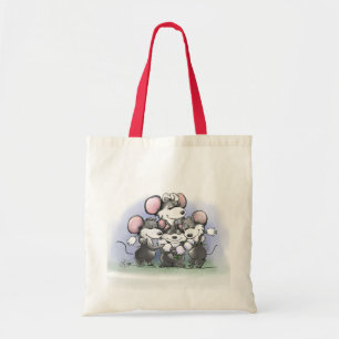 Mic, Mac and Moe’s Happy Mother's Day Illustration Tote Bag