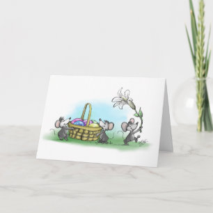 Mic, Mac and Moe's Happy Easter Card