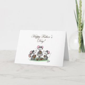 Mic, Mac and Moe's Happy Father's Day Card