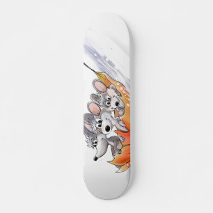 Mic, Mac And Moe's Winter Holiday Skateboard