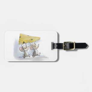 Mic & Mac Bringing In The Cheese Luggage Tag