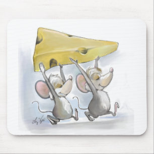 Mic & Mac Bringing In The Cheese Mousepad