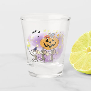 Mic, Mac & Moe's Happy Halloween Shot glass