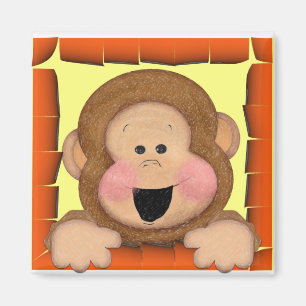 Mica Monkey Magnet