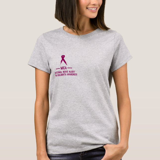 MICA Month T-Shirt Grey (Front)