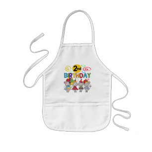 Mice 2nd Birthday T-shirts and Gifts Kids Apron