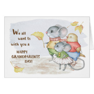 Mice and Bird Grandparents Day from Group