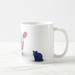 Mice And Cat Game Coffee Mug