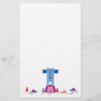 Mice and elephant stationery
