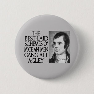 Mice and Men 6 Cm Round Badge