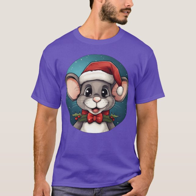 Mice Christmas funny T-Shirt (Front)
